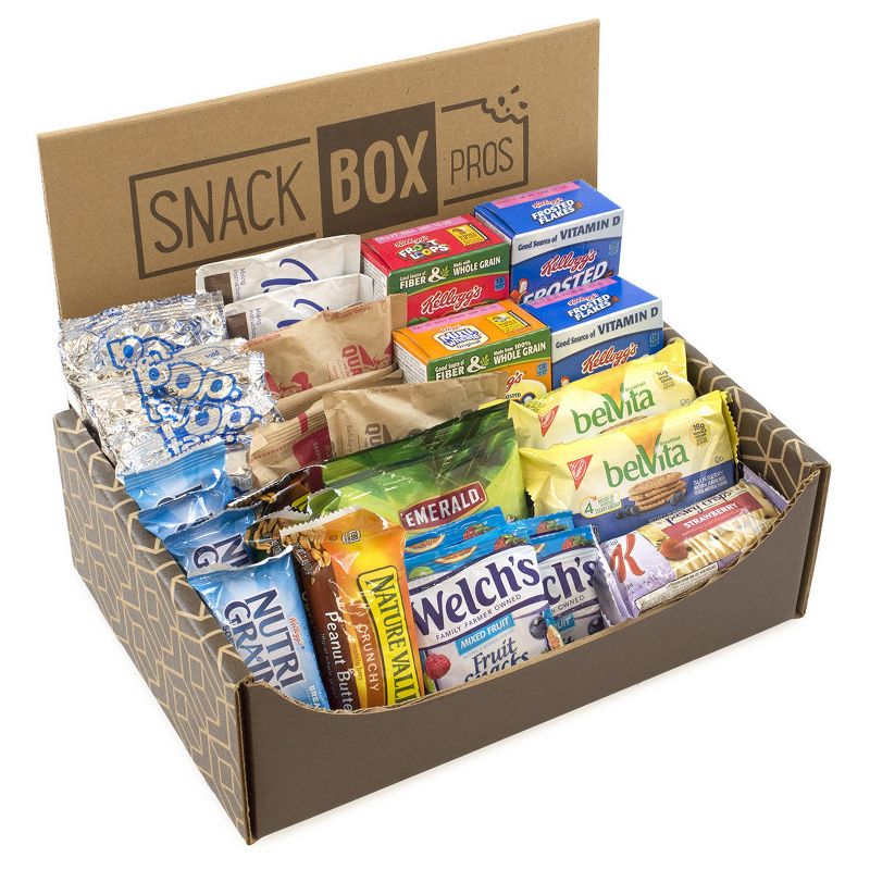 Breakfast Variety Snack Box - 40pk