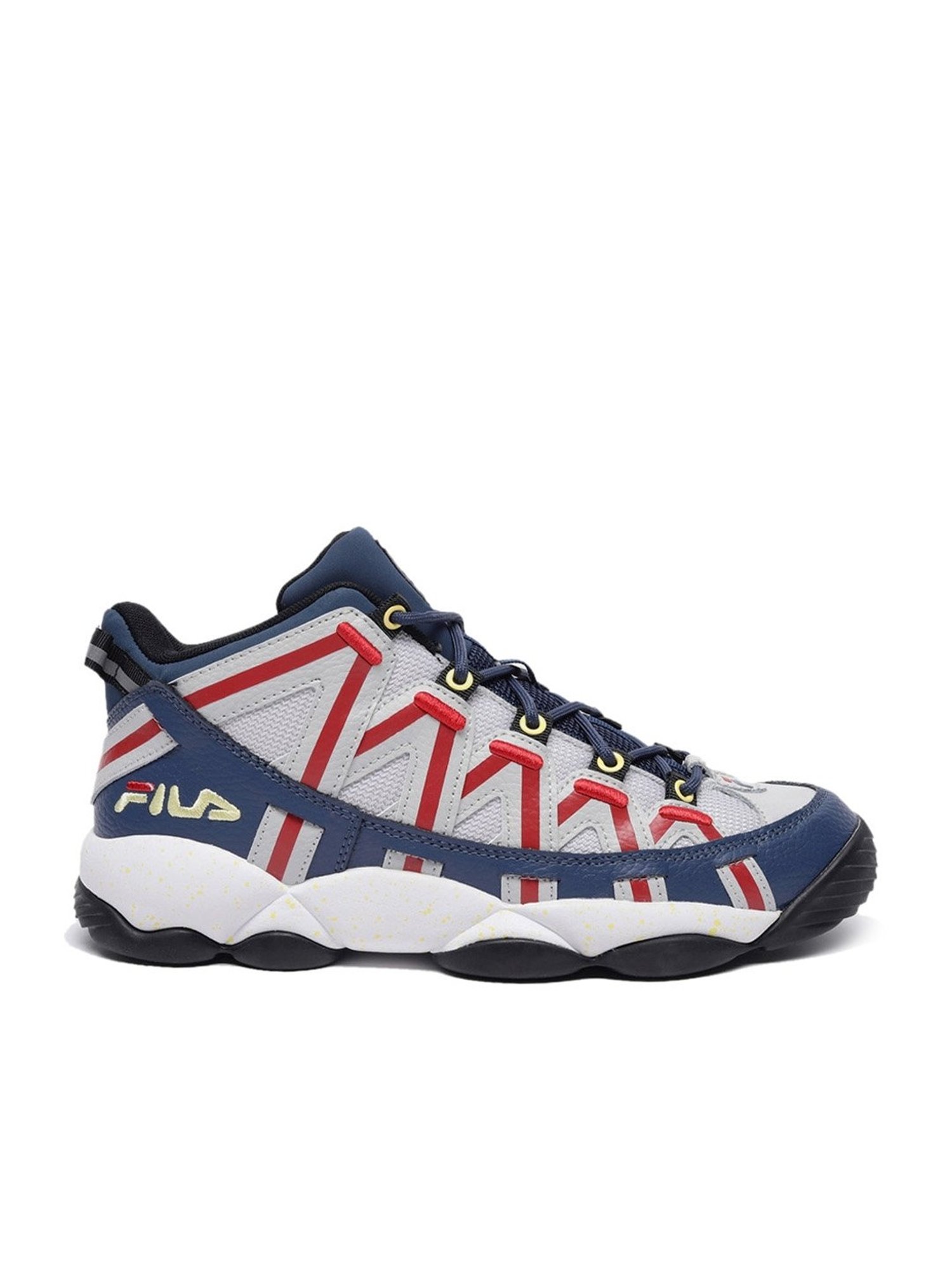 Puma Men's Genetics Speckle White Basketball Shoes