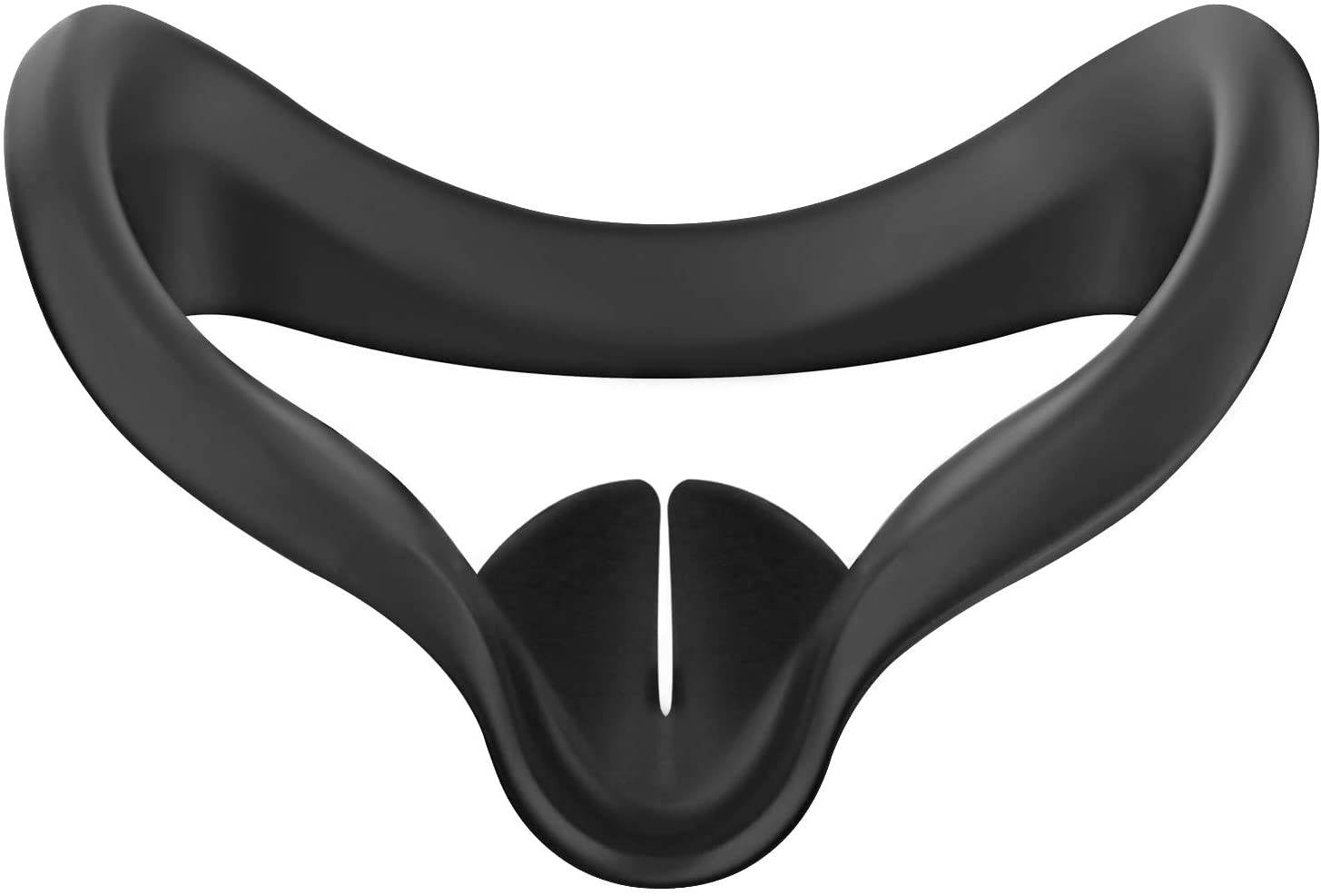 Silicone VR Face Cover for Oculus Quest 2 Face Pad & Face Cushion Compatible with Oculus Quest 2 VR Headset Accessories