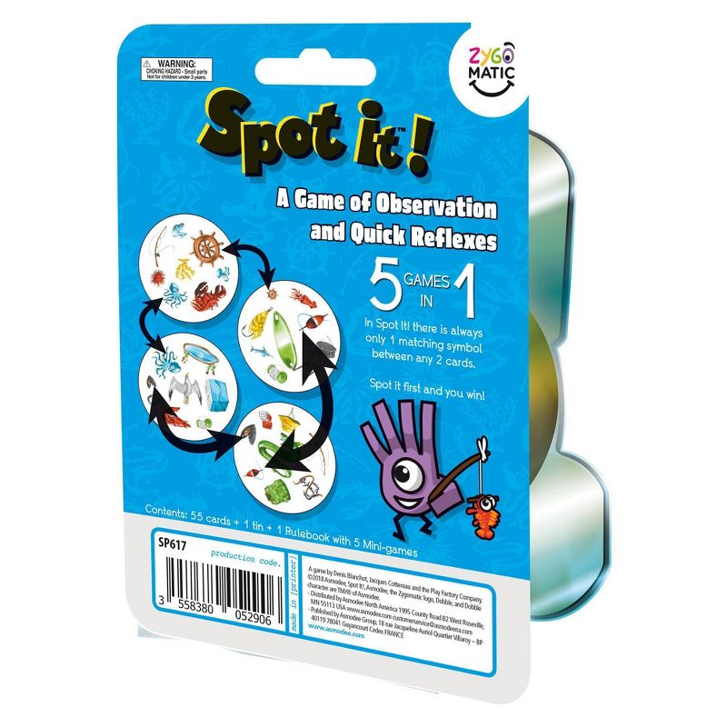 Asmodee Spot it: Fishing Card Game