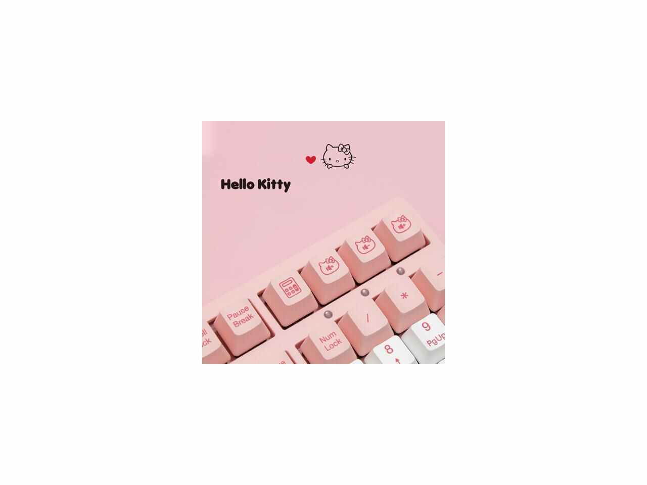 Glorious Modular Mechanical Gaming Keyboard (GMMK)- Barebone Edition (DIY Assembly Required) (Full Size, Black) + Glorious Black Aura Keycaps (Bundle)