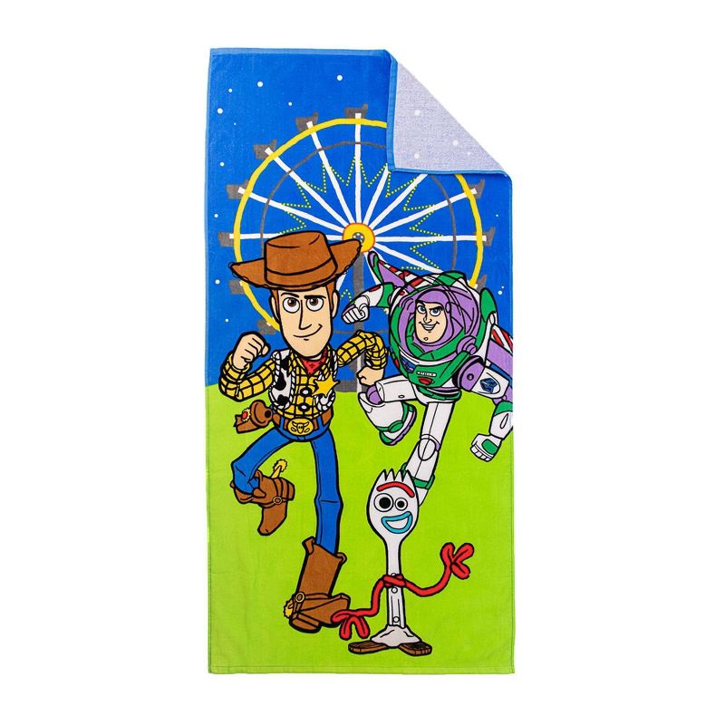 Toy Story Ferris Wheel Beach Towel Blue - Disney