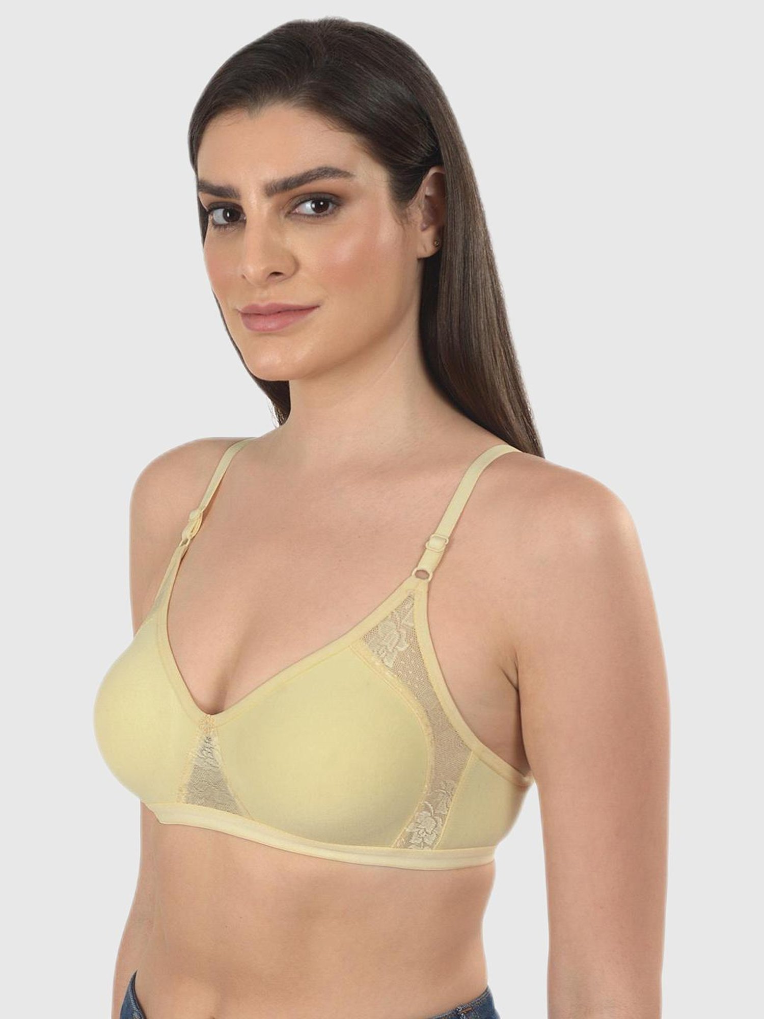 mod & shy Multicolor Non Padded Bra (Pack of  2)