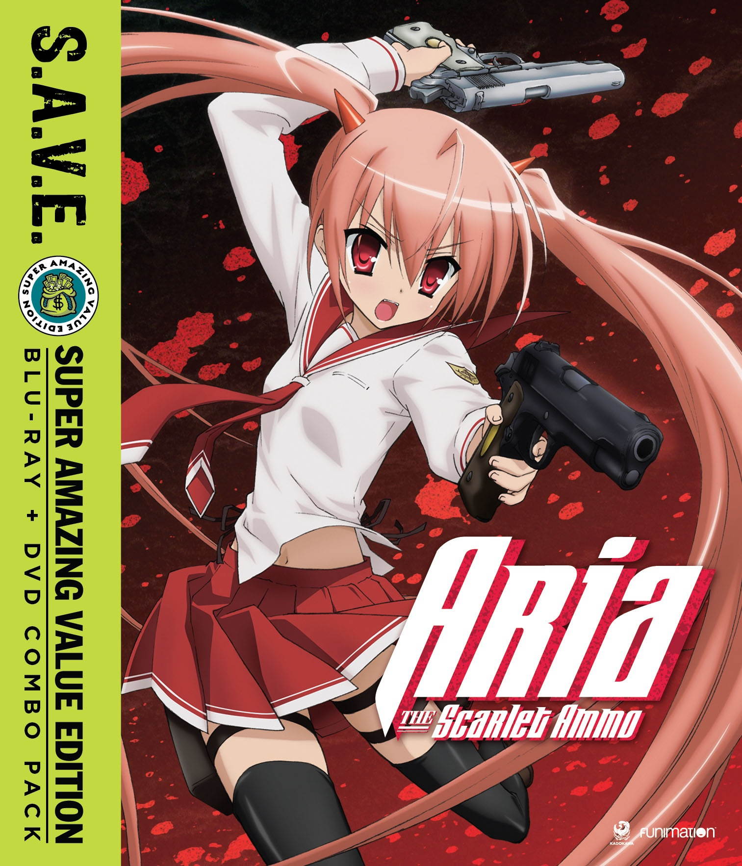 Aria The Scarlet Ammo - Season One - S.A.V.E. [Blu-ray]