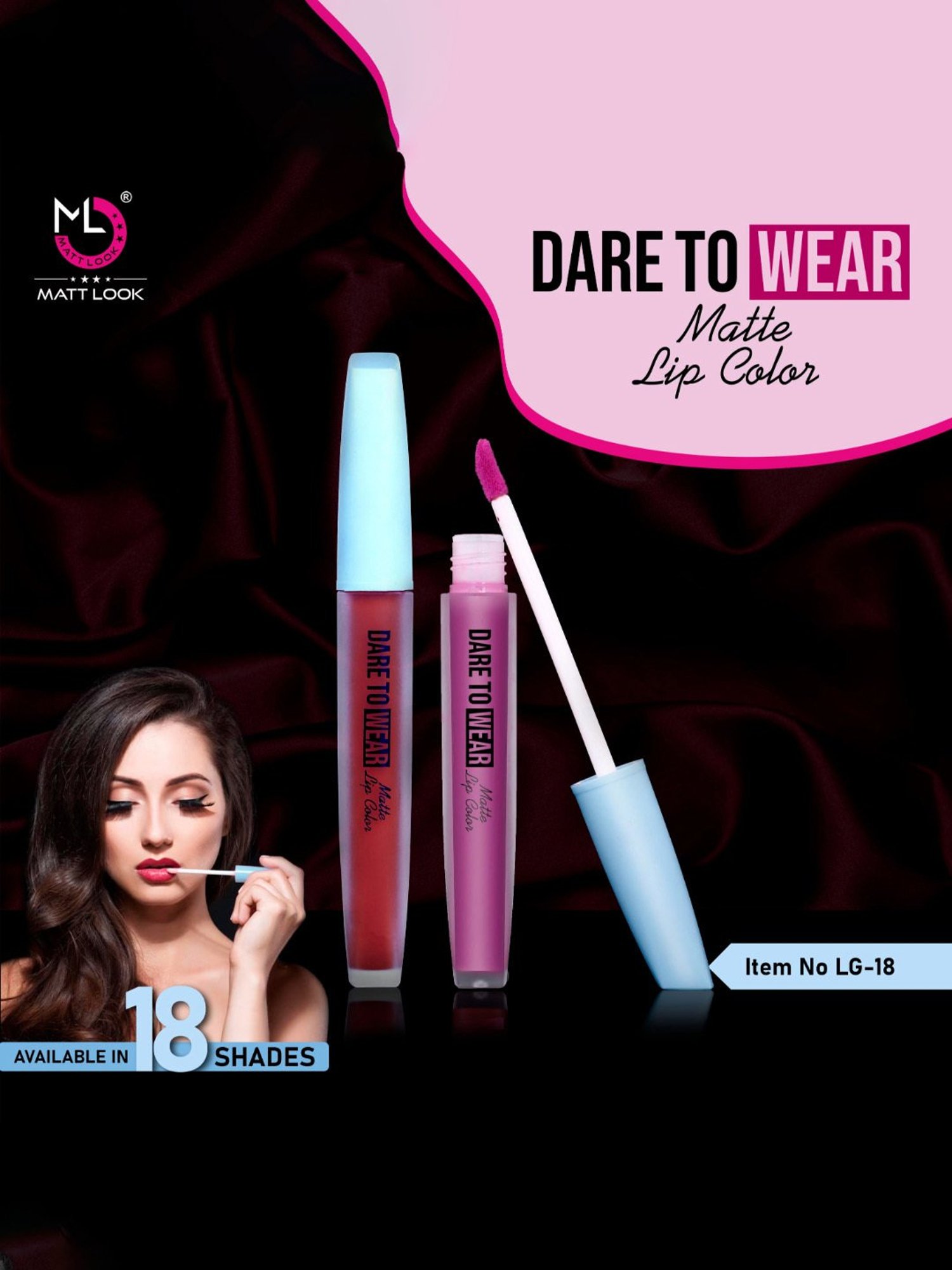 Matt Look Dare To Wear Matte Lip Color 16 Jamocha - 3.5 ml