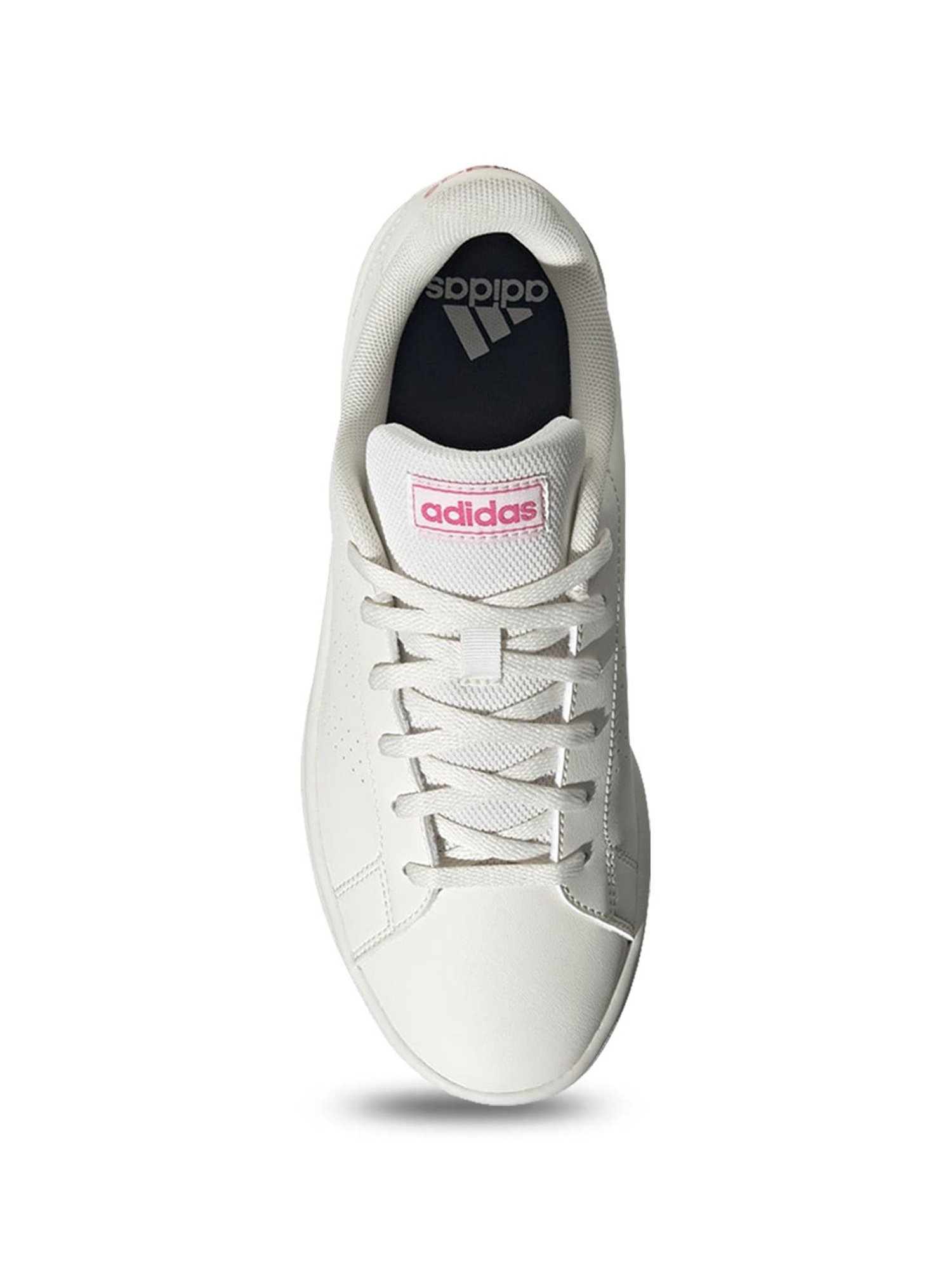 Adidas Women's ADVANTAGE BASE White Tennis Shoes