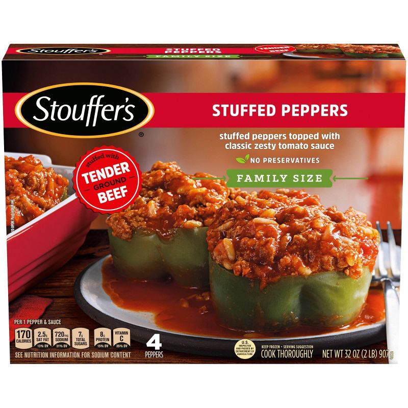Stouffer's Family Size Stuffed Frozen Peppers - 32oz