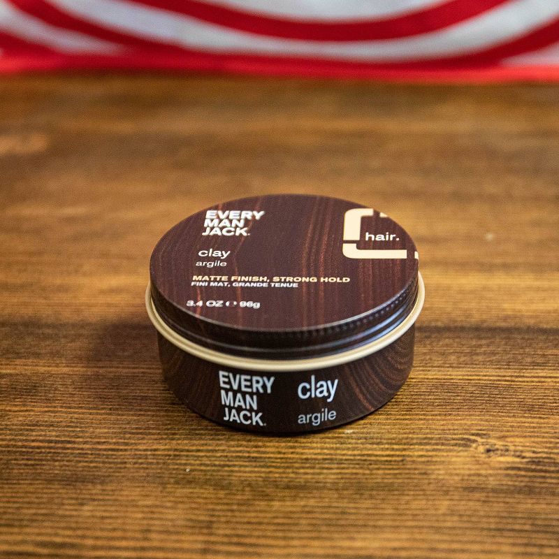 Every Man Jack Hair Styling Clay - 3.4oz