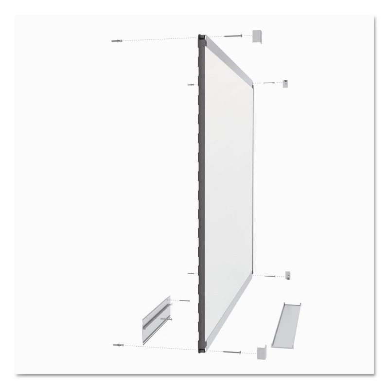 Quartet Prestige 2 Total Erase Whiteboard 72 x 48 Aluminum Frame TE547AP2