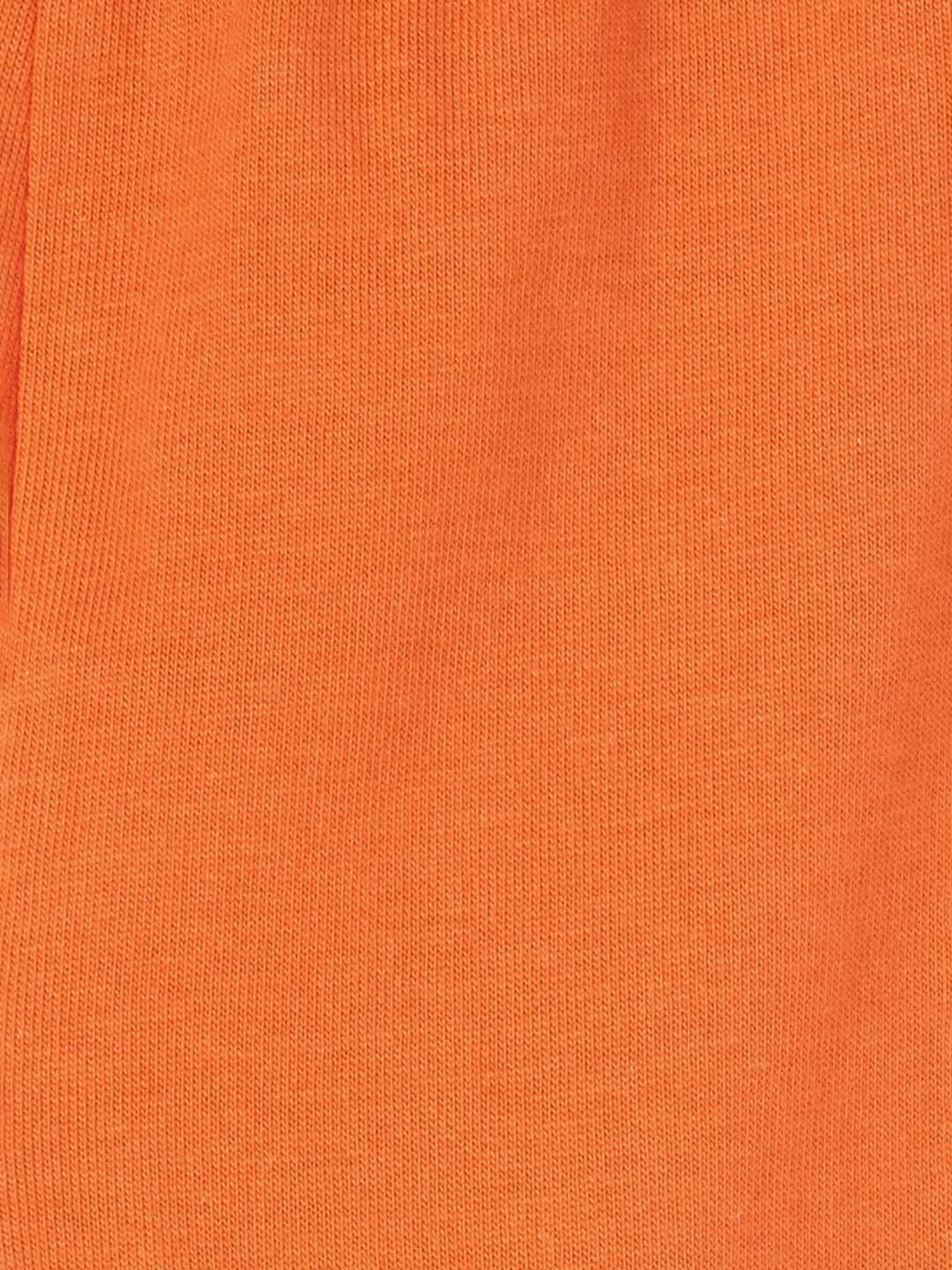 Juniors by Lifestyle Orange Cotton Printed Shorts