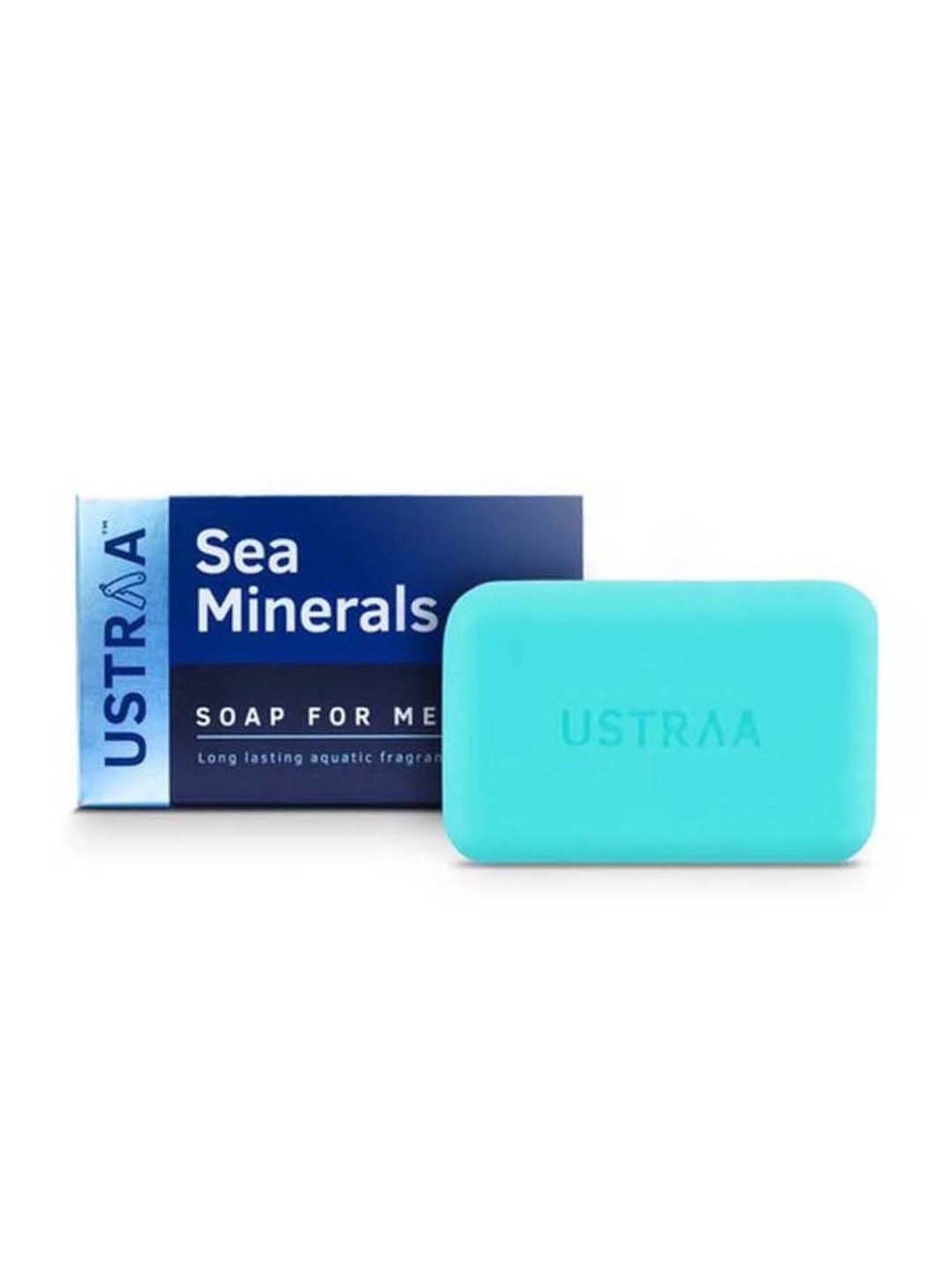 Ustraa Blue Deodorant & Deo Soap Sea Minerals (Pack of 4)