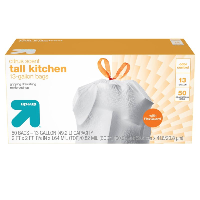 Hefty Strong Extra Large Drawstring Trash Bags - 33 Gallon - 26ct