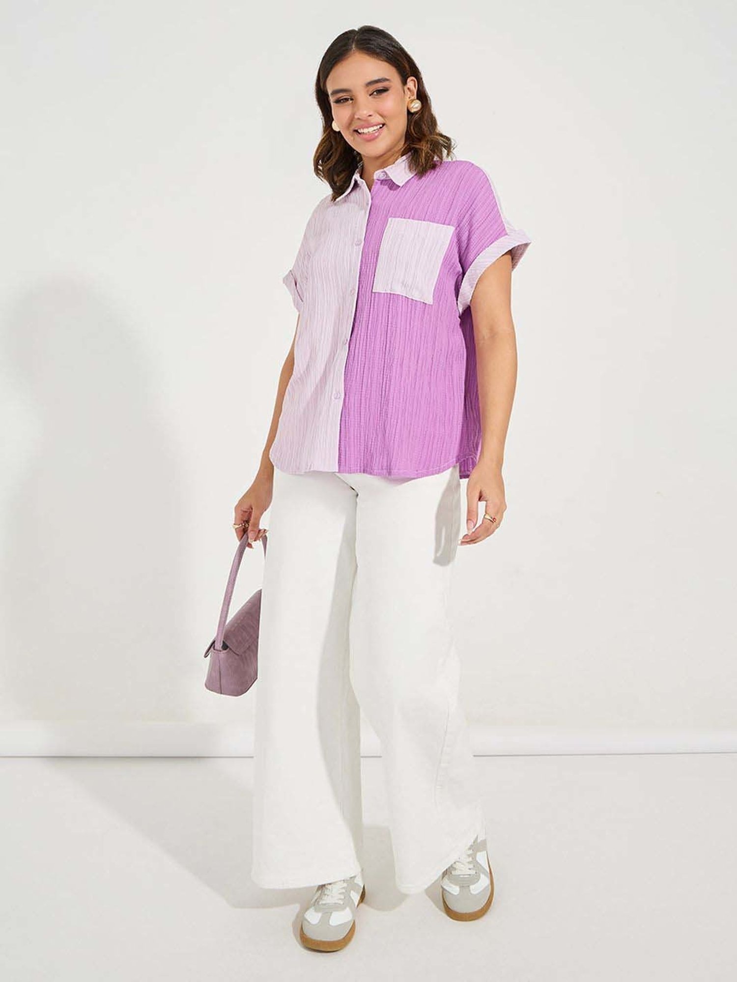 Nino Bambino Multicolor Printed Long Shirt