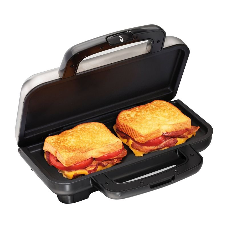Proctor Silex Deluxe Hot Sandwich Maker - Gray