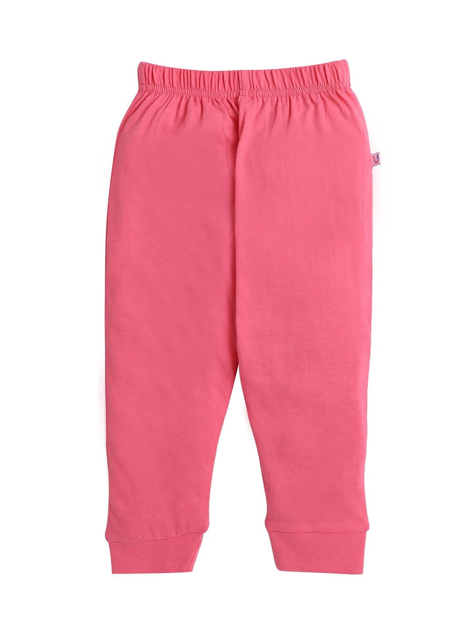 Bumzee Kids Blue & Pink Printed Full Sleeves T-Shirt with Pyjamas