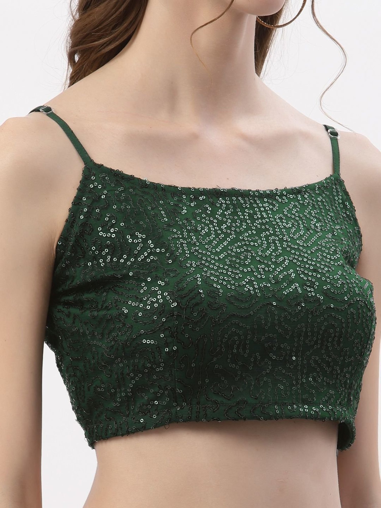 studiorasa Green Embellished Choli