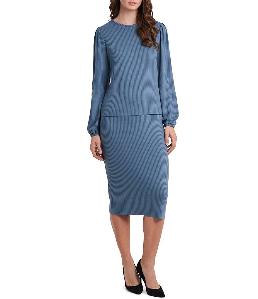 Alex Marie Hester High Rise Pencil Skirt