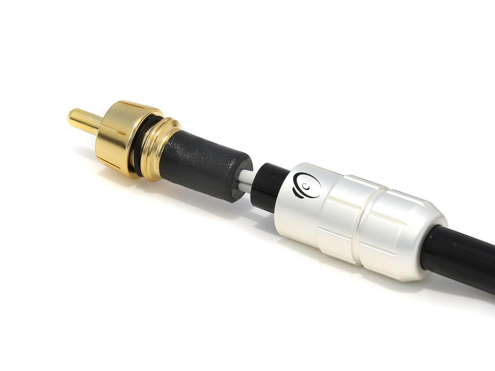 KnuKonceptz Krux Subwoofer / Center Channel 3D OFC RCA Cable 5M 16Ft