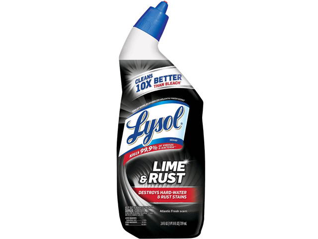 LYSOL 98013CT Lime/Rust Toilet Bowl Cleaner