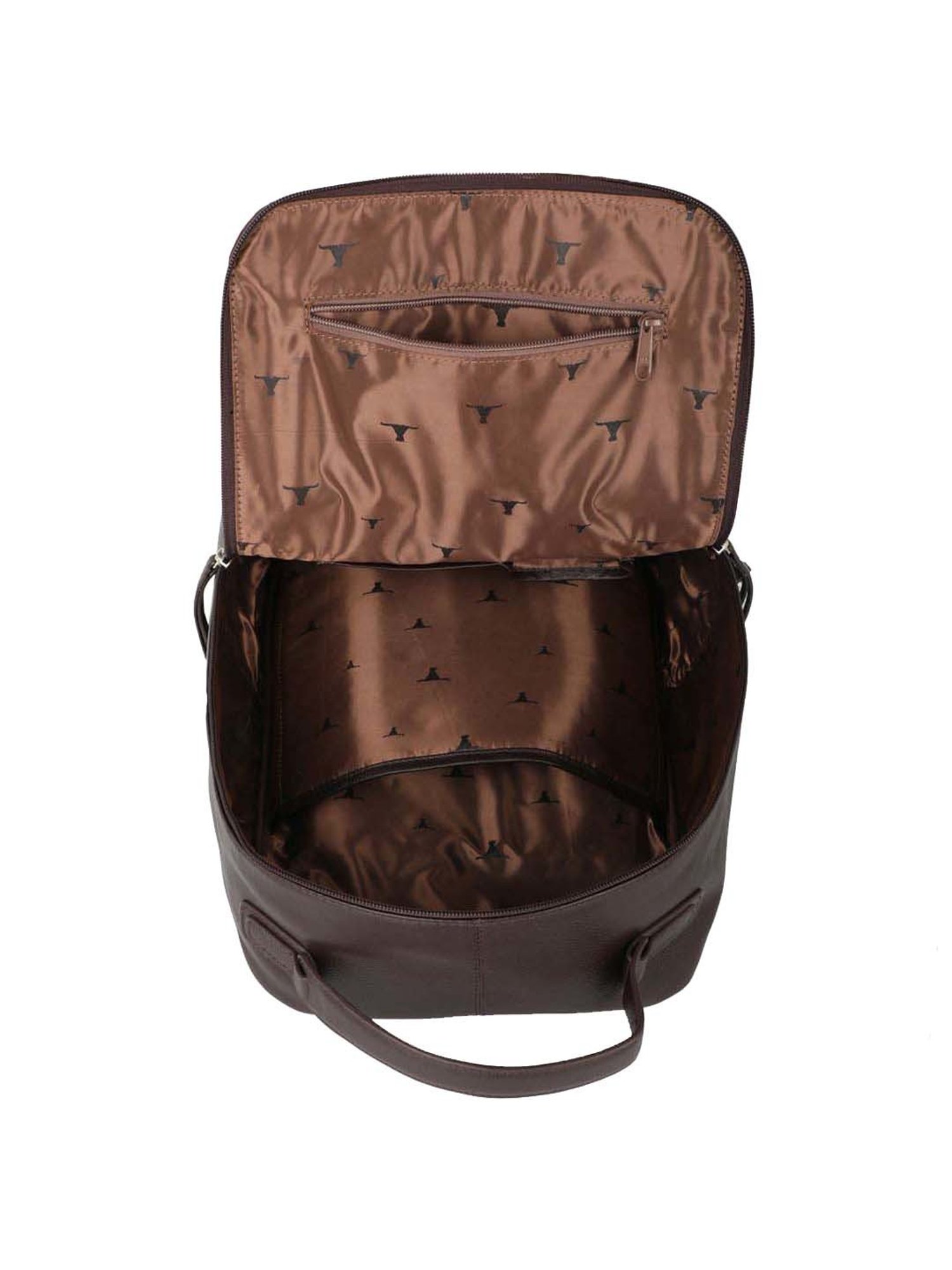 BULCHEE Brown Medium Laptop Backpack