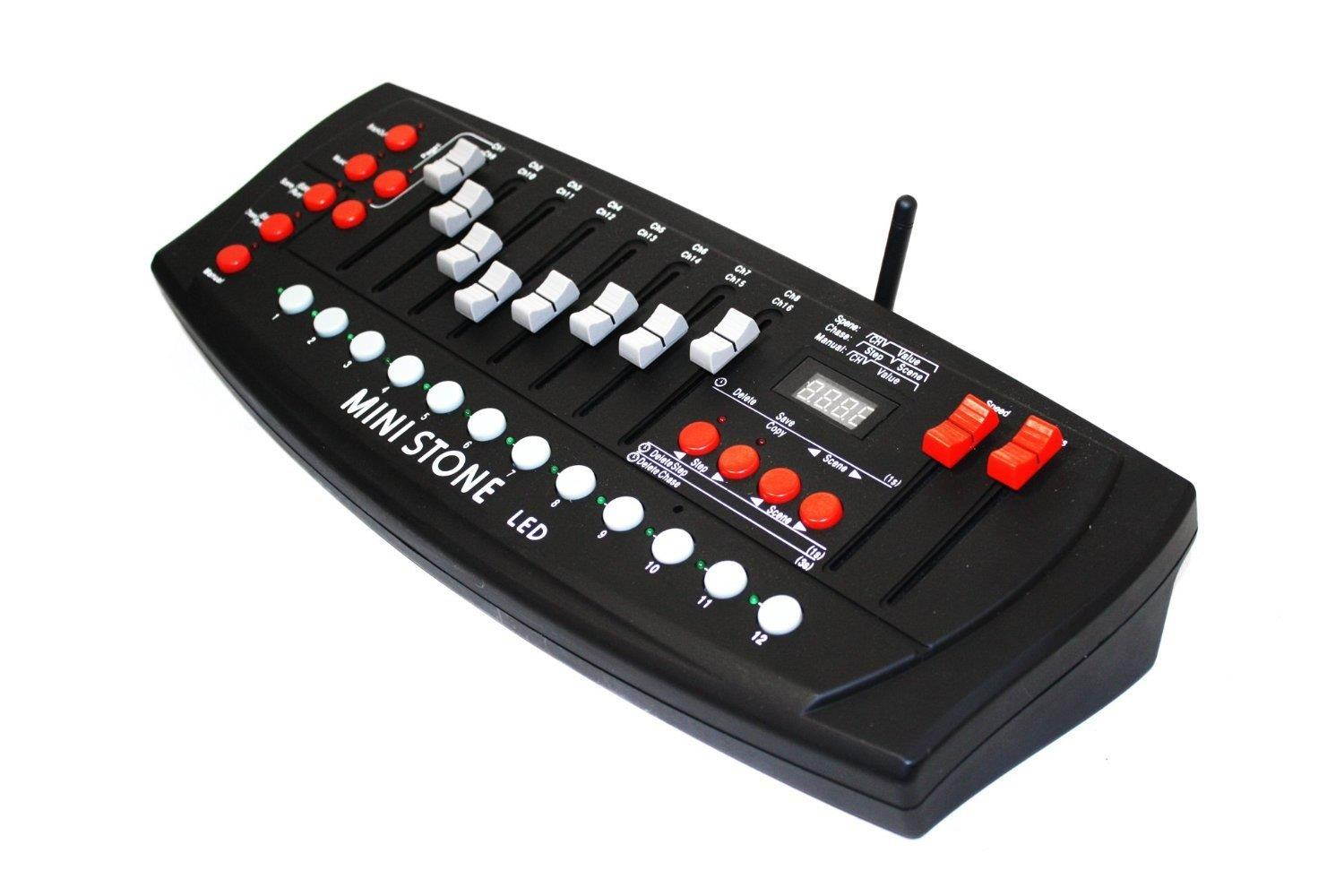 EMB Pro EBDMX5W Mini Stone Led Lights Effects Controler For Home Entertainment