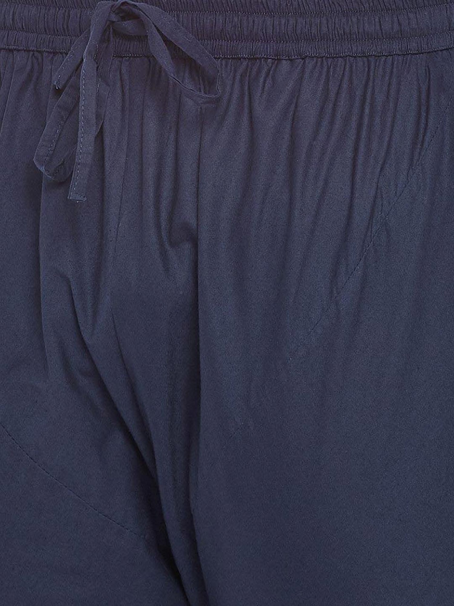 Indus Route by Pantaloons Indigo Blue Cotton Regular Fit Churidars