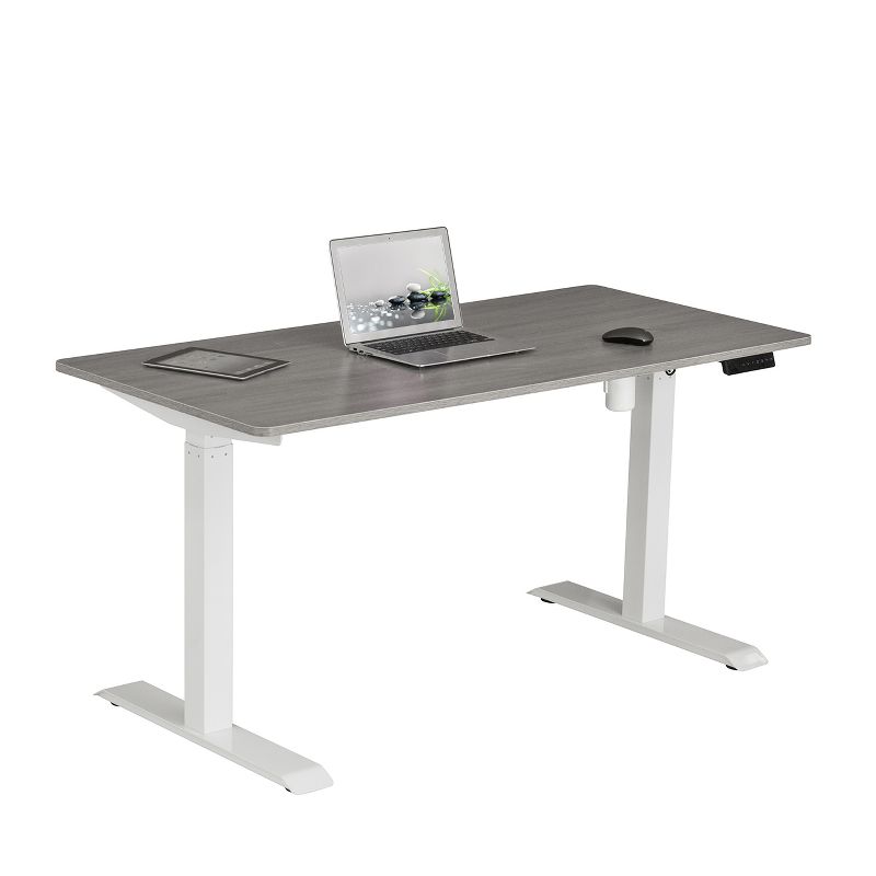 Automatic Sit To Stand Desk Gray - Techni Mobili