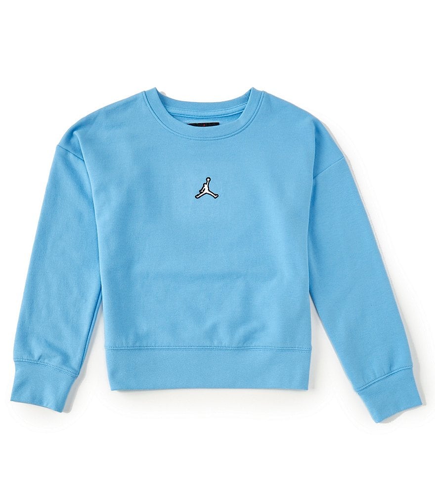 Jordan Big Girls 7-16 Long-Sleeve Jordan Essentials Crew Knit Top