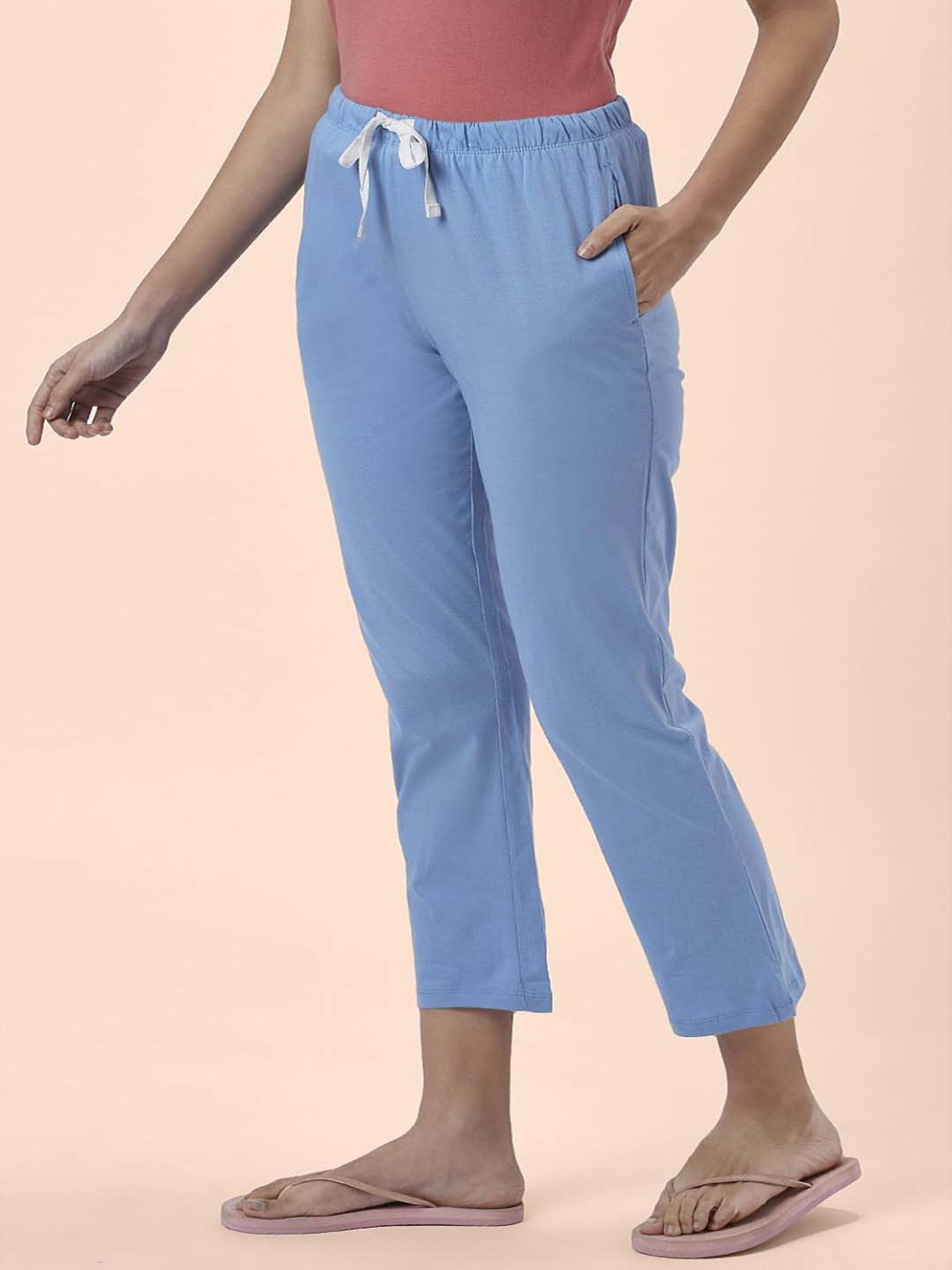 Dreamz by Pantaloons Blue Cotton Printed Pyjamas