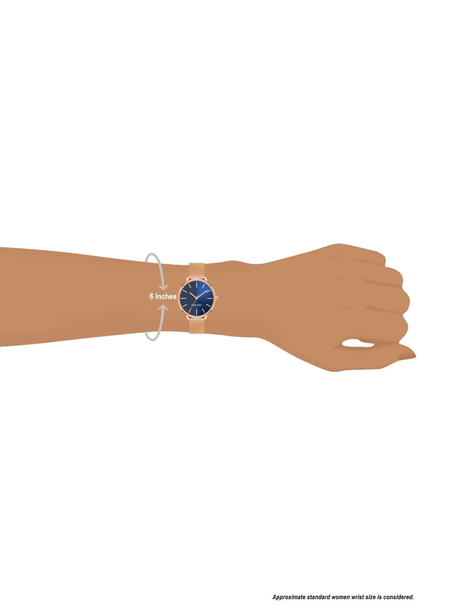 Nine West NW-1980NVRG Analog Watch for Women