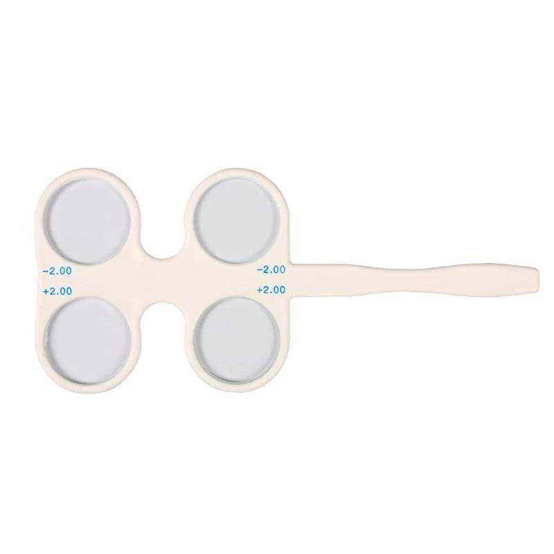Optical Flipper Optometry Plastic Flip Trial Lens (-0.25D~+0.25D)