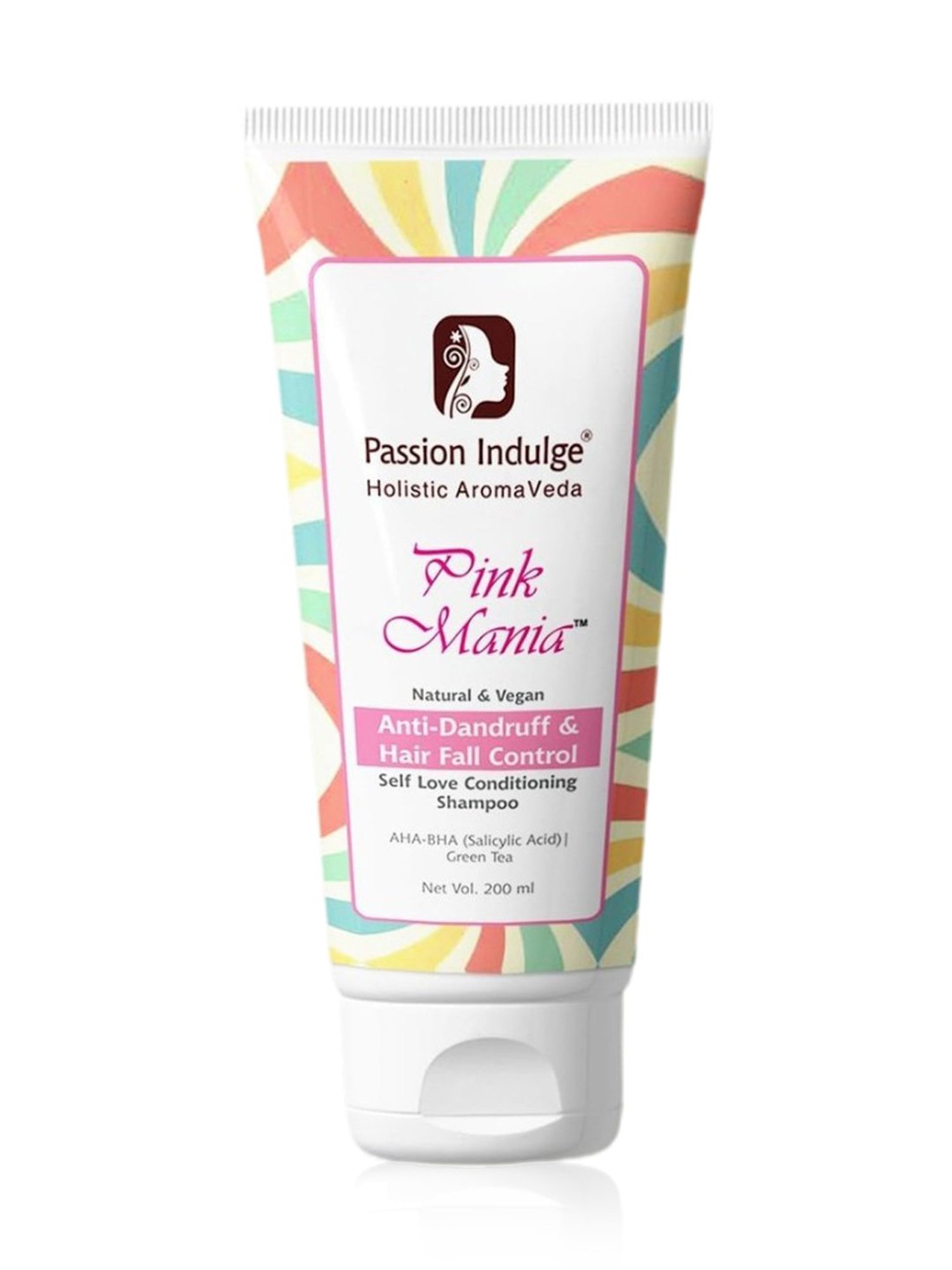Passion Indulge Pink Mania Anti-Dandruff & Hair Fall Control Self Love Conditioning Shampoo - 200 ml