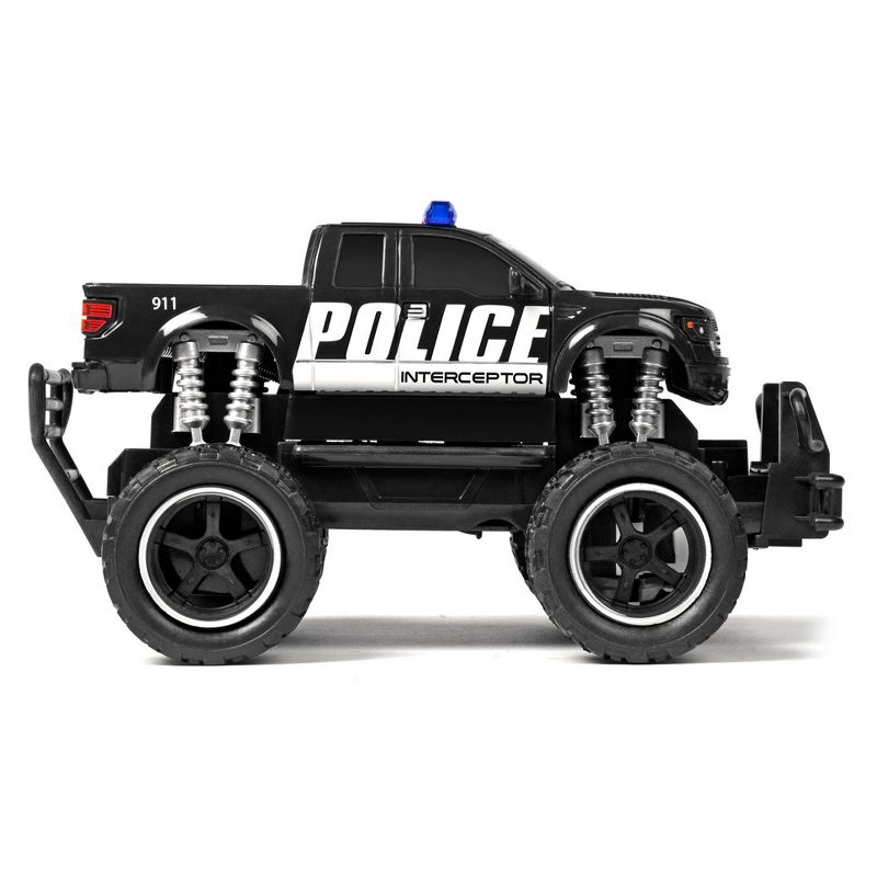 Ford F-150 SVT Raptor Police Pursuit RTR Electric Remote Control RC Monster Truck Double Pack - 1:24 Scale