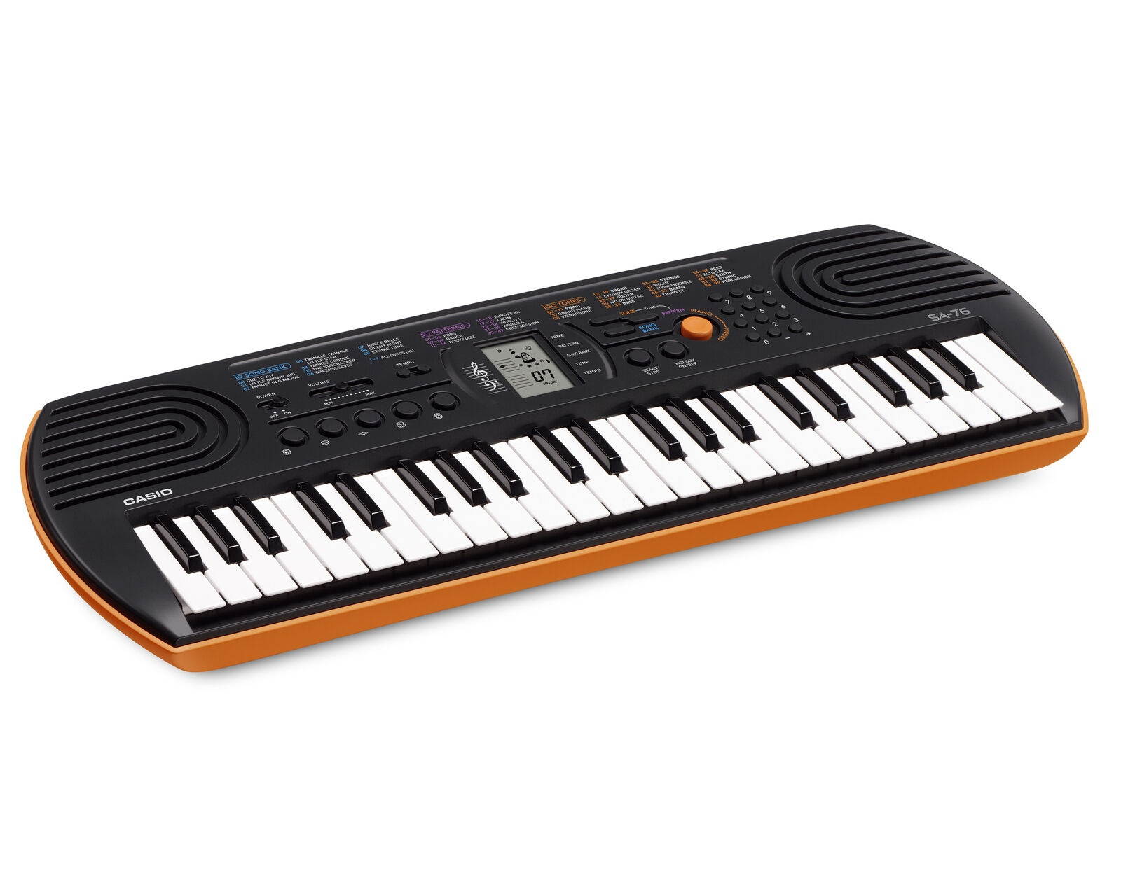 Casio SA-76 Mini Keyboard w/ Power Adapter