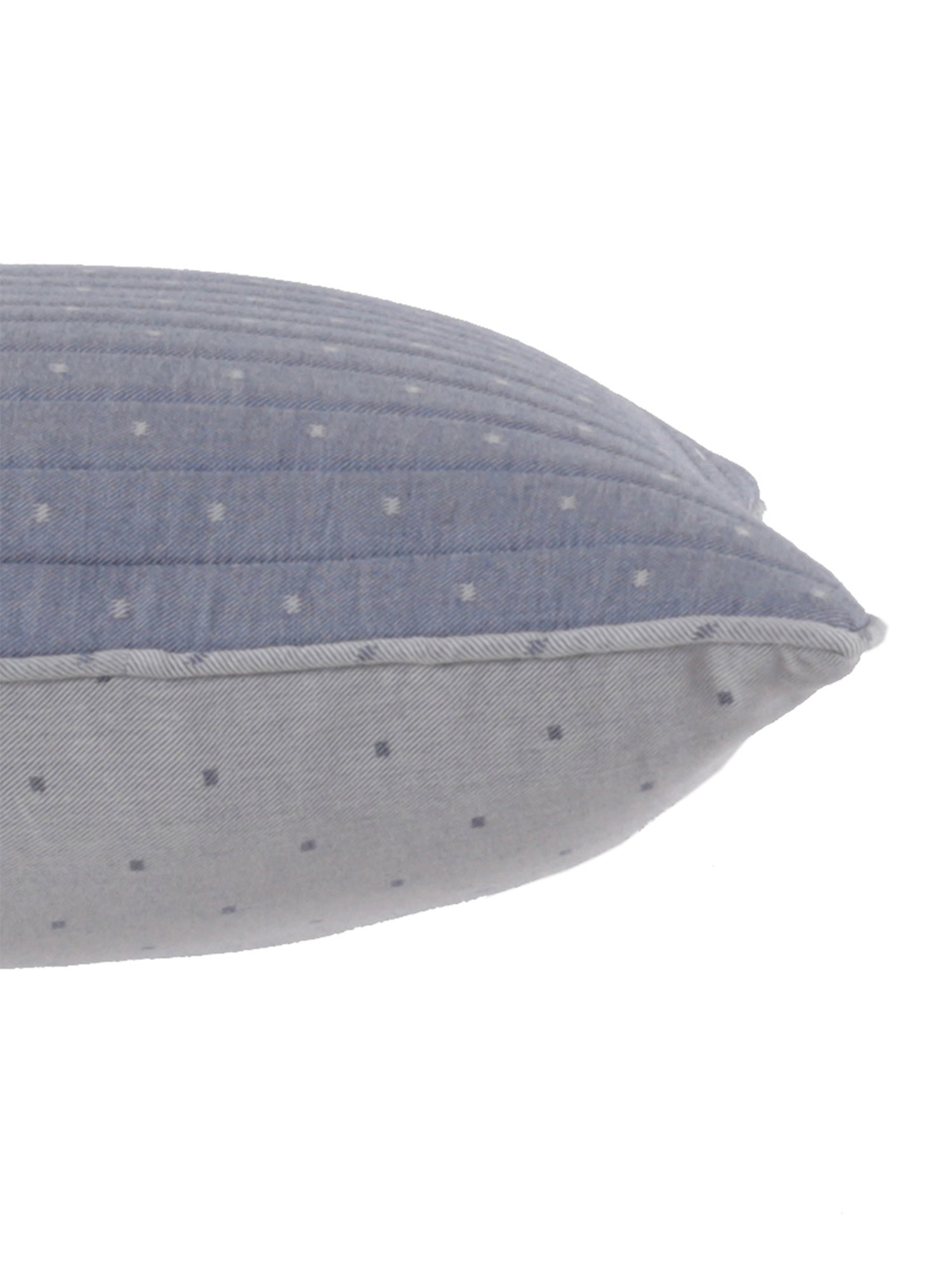 Maspar Cotsmere Muted Stripes Blue 300 TC Cotton Cushion Cover