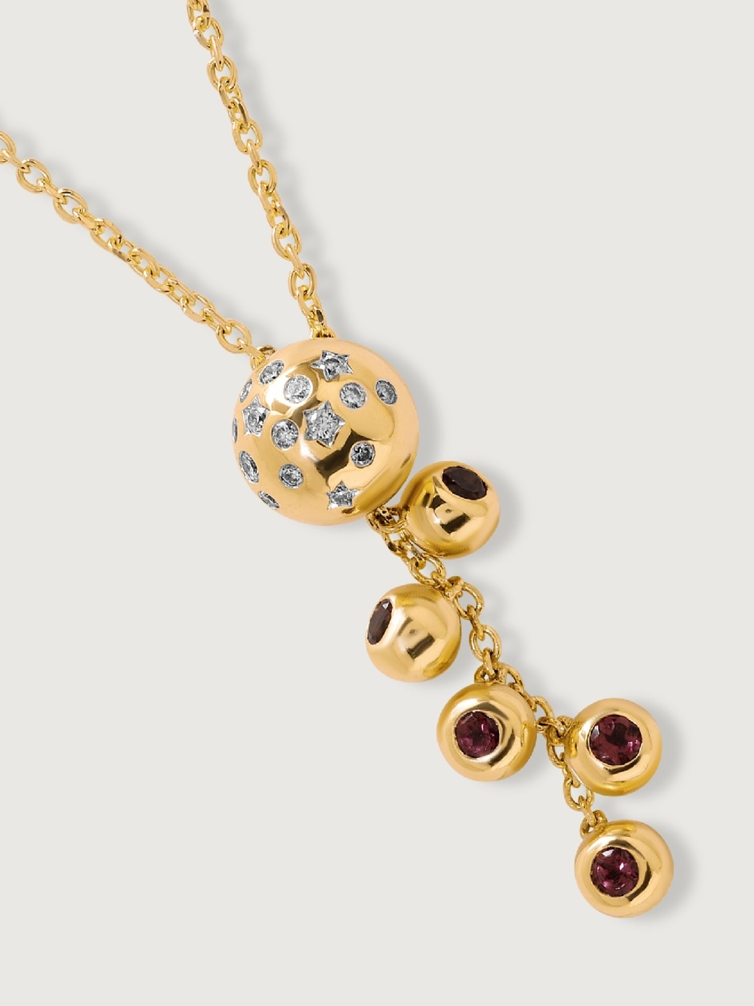 Mia by Tanishq Sunset Serenade 14k Gold Diamond Modular Necklace