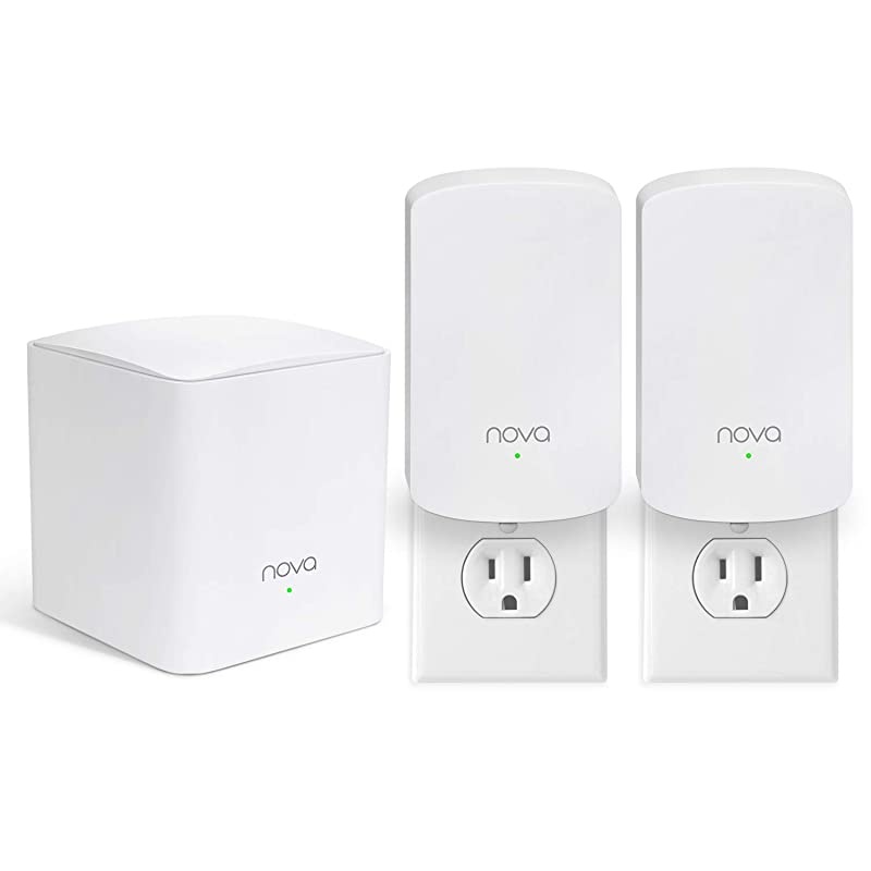 Nova Whole Home Mesh WiFi System Replaces Gigabit AC WiFi Router and Extenders Dual Band Works with  Alexa Built for Smart Home Up to 3 500 Sq ft Coverage MW5 3PK