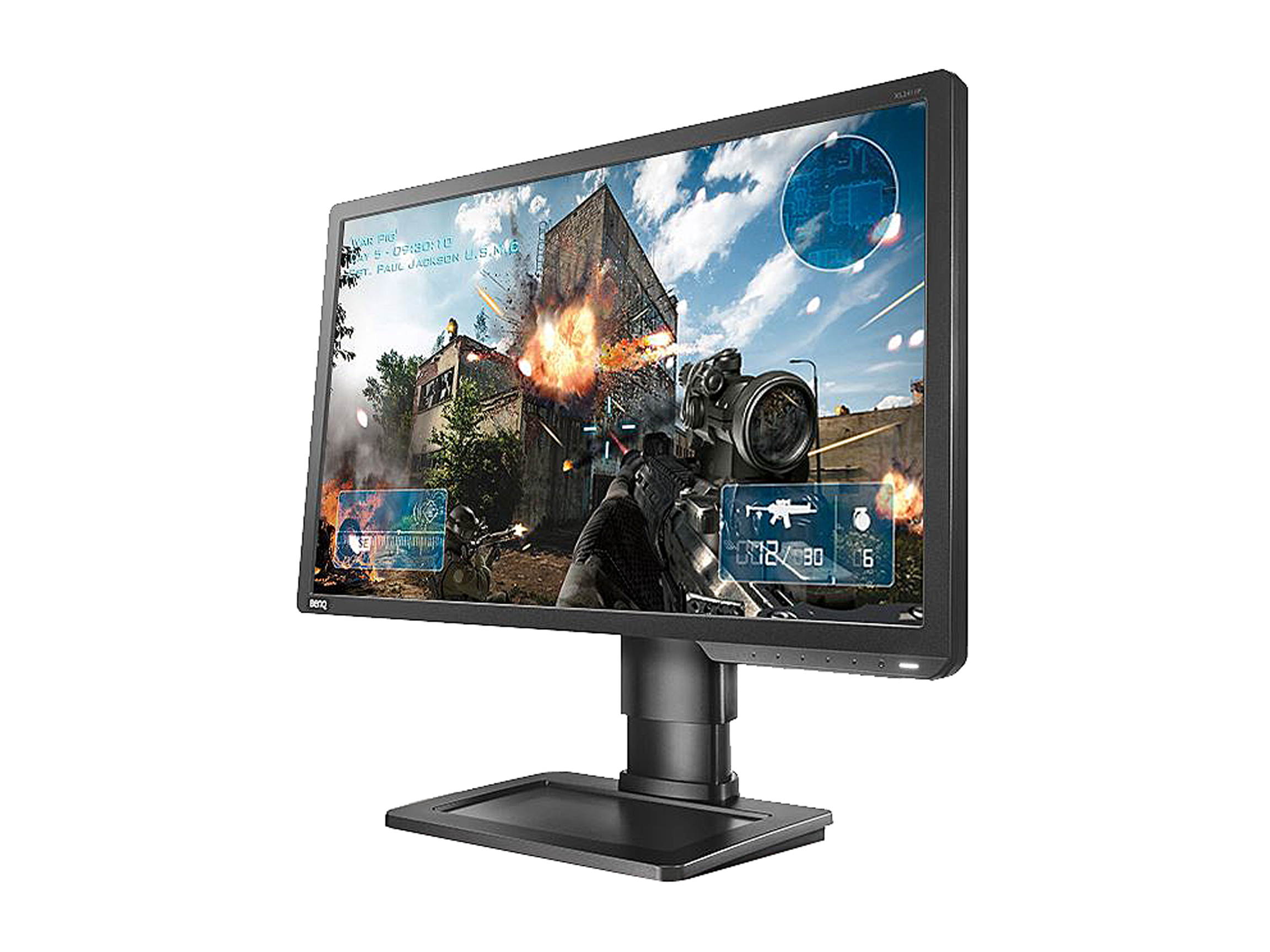 BenQ ZOWIE XL Series XL2411P Dark Gray 24" 144Hz Full HD 1920 x 1080 1ms (GTG) DVI HDMI DisplayPort eSports Gaming Monitor, Height Adjustable Stand