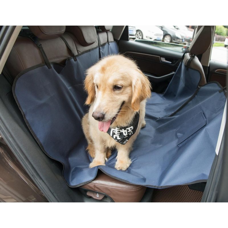 Pet Car Backseat Protector Waterproof Seat Cover Liner Slip Resistant Scratch-proof Hammock