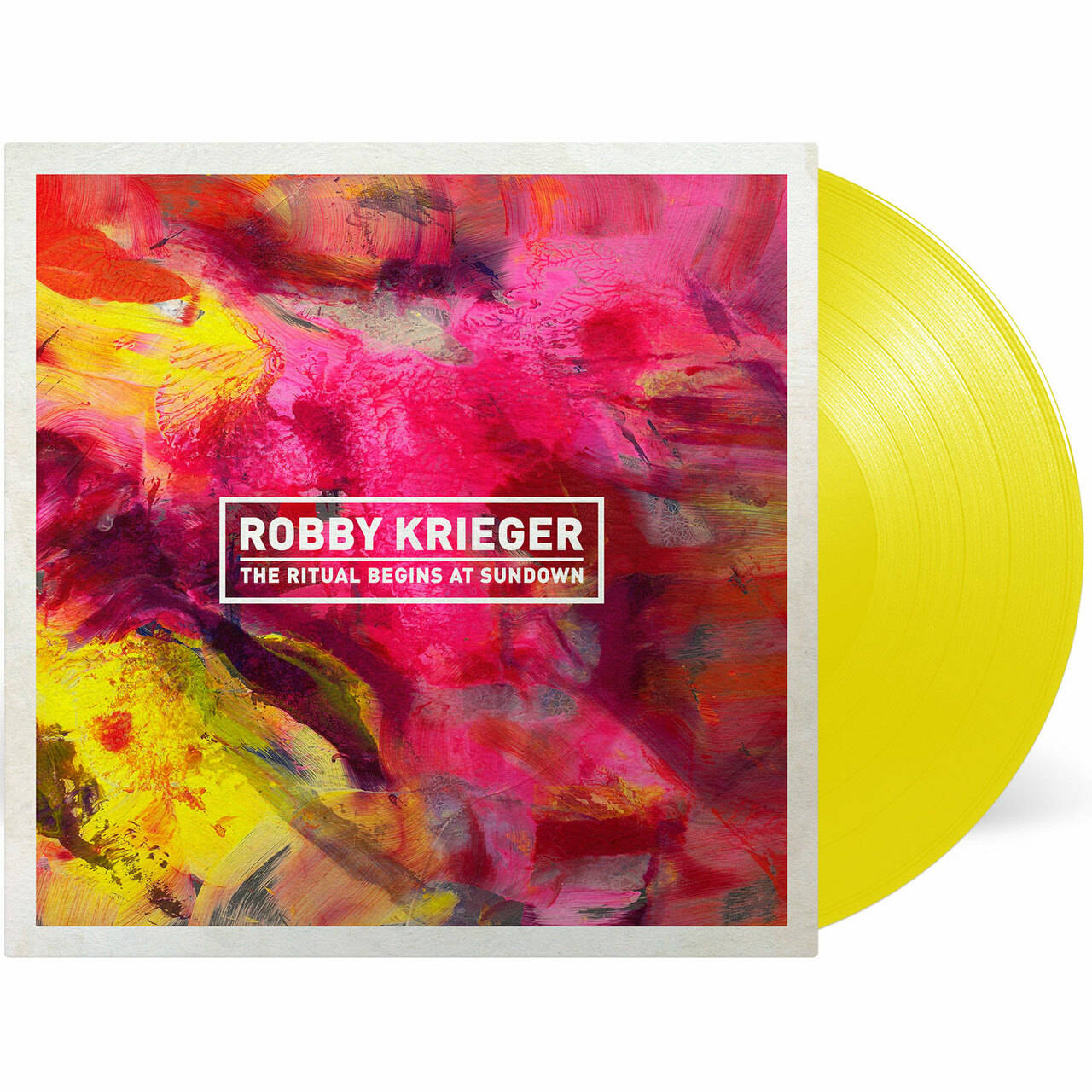 Robby Krieger The Ritual Begins At Sundown 180g LP (Yellow Vinyl)