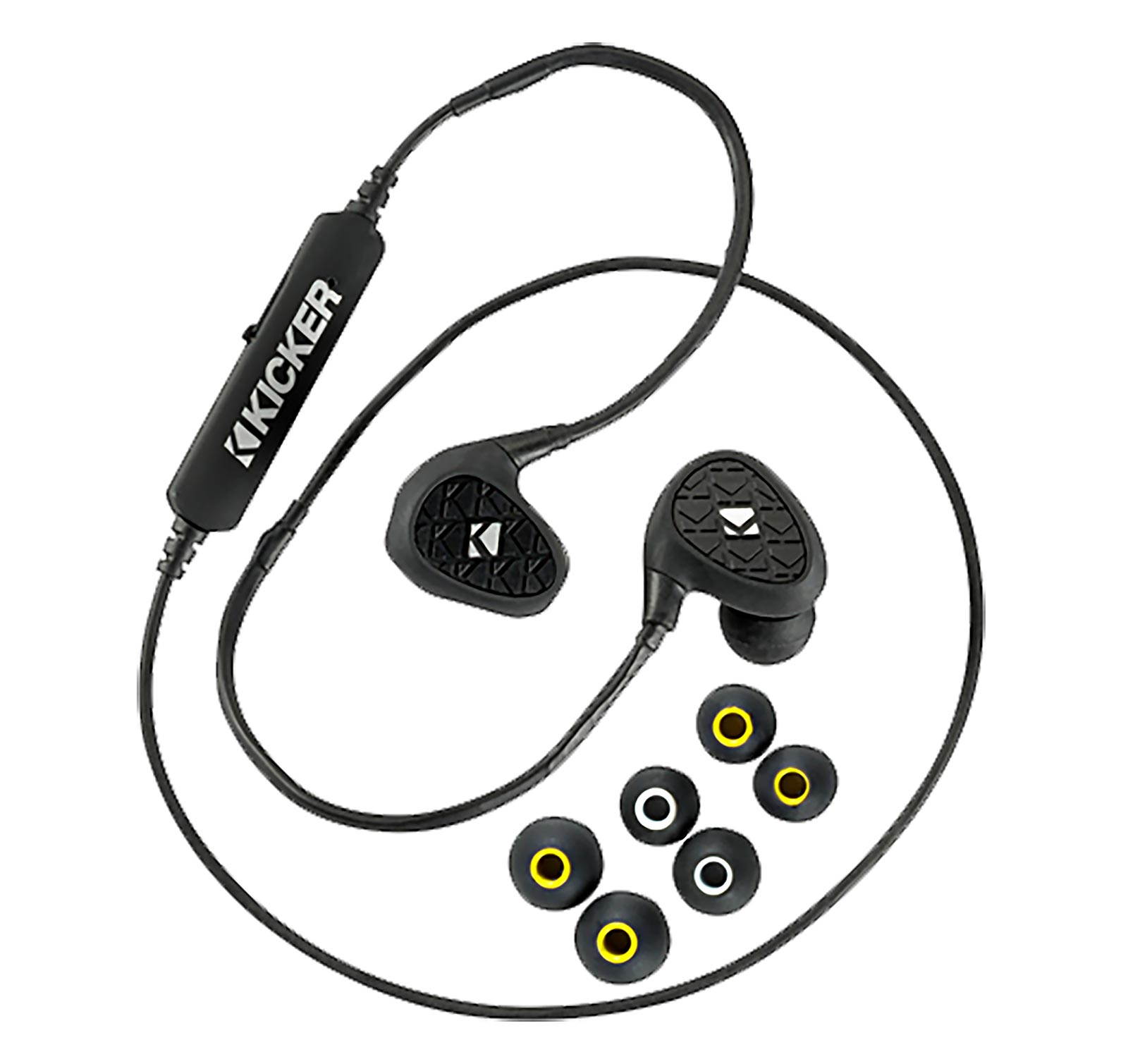 Kicker EB400 Waterproof Bluetooth Earbuds