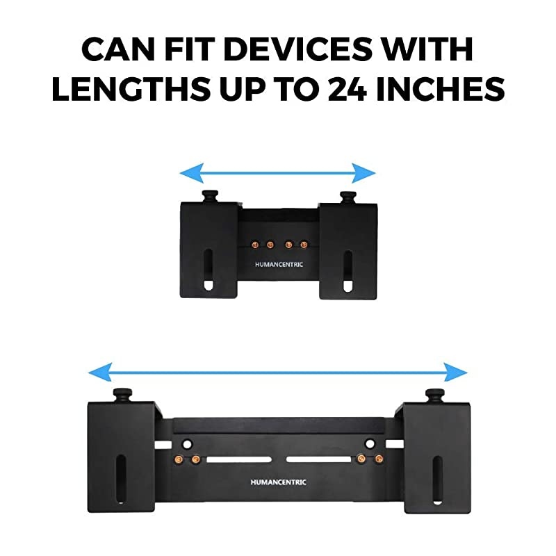 Adjustable Device Wall Mount | DVD Players Cable Boxes Receivers Set Top Box and Other AV Equipment | Patented