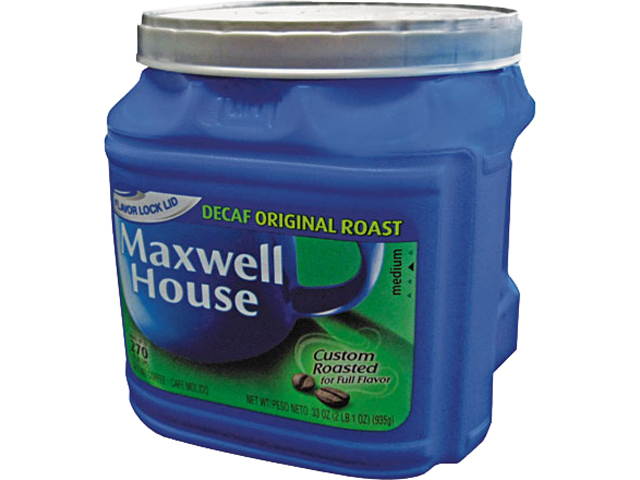 Maxwell House Coffee Decaffeinated Ground Coffee 29.3 oz Can 04658