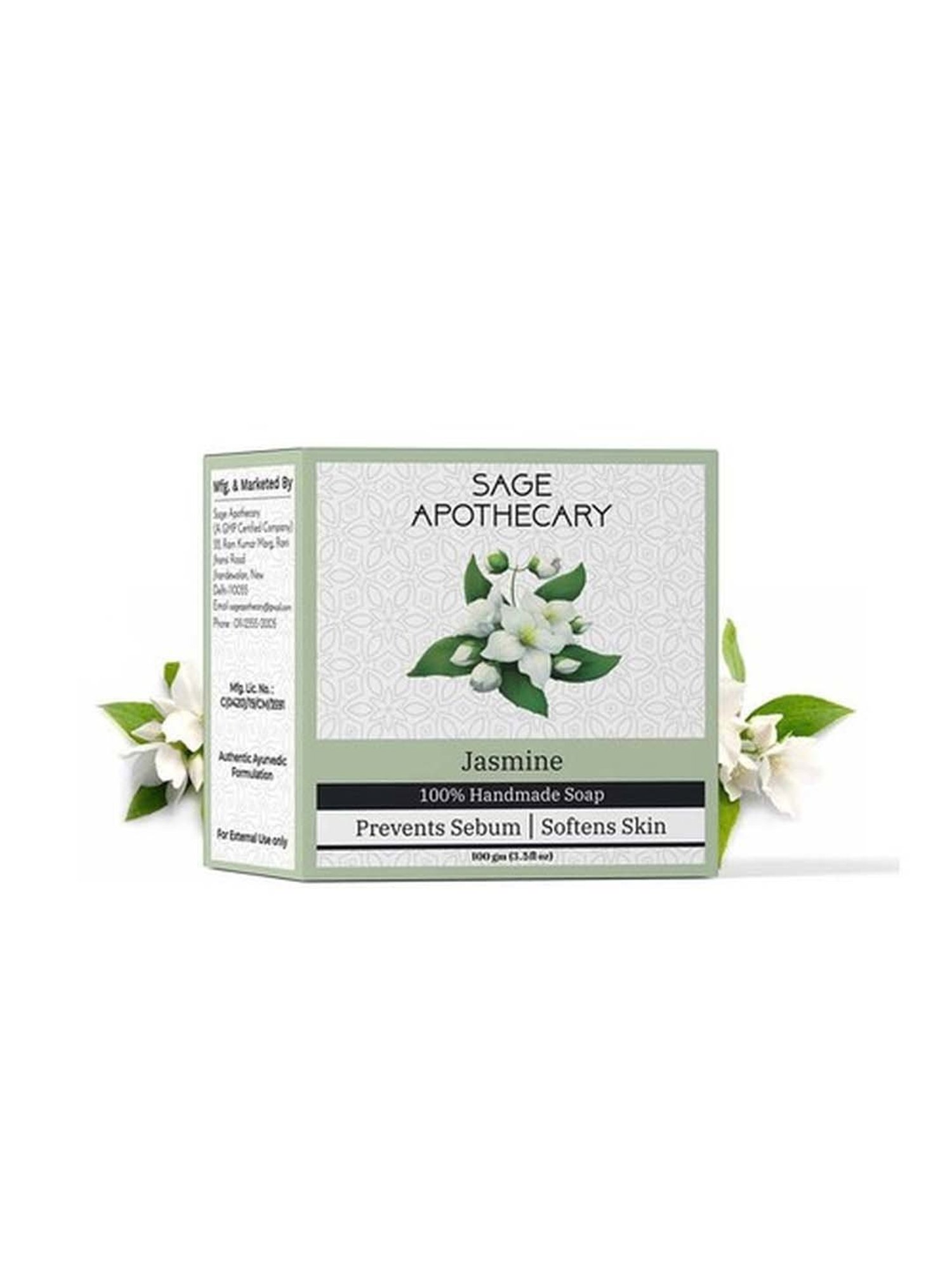 Sage Apothecary Jasmine Soap - 100 gm
