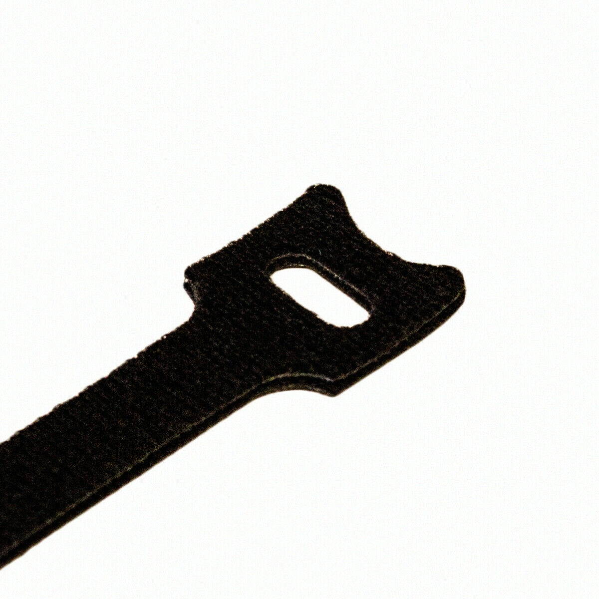 8 Inch Hook and Loop Reusable Strap Cable Cord Wire Ties 100 Pack Black