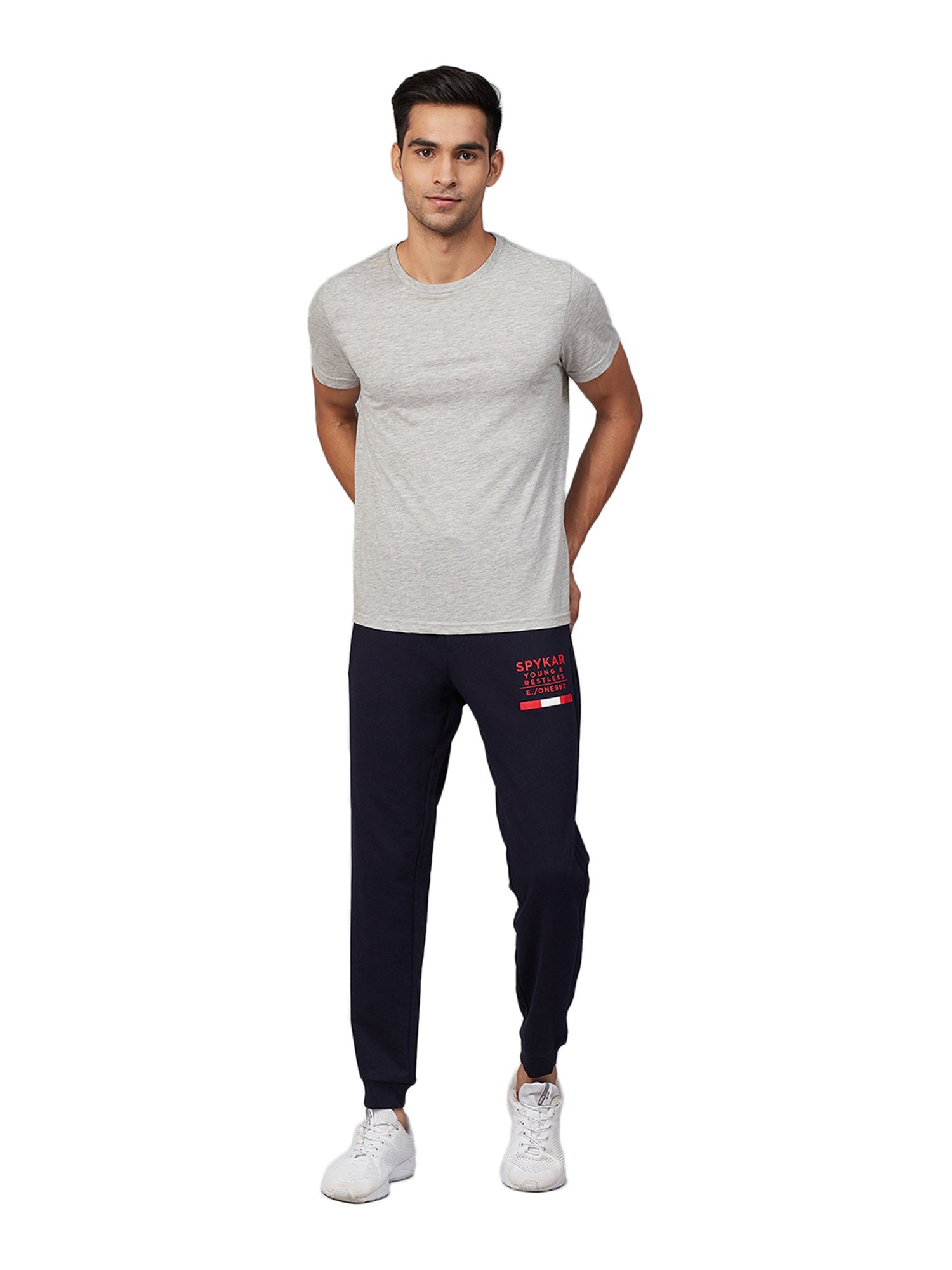 Spykar Navy Joggers