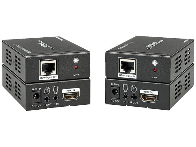 KanexPro 4K Compliant HDBaseT 100-Meter HDMI Extender w/ PoE Support EXT-HD100MHBT