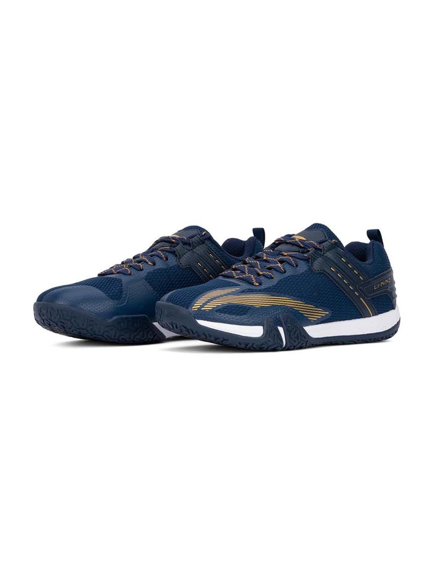 Li-Ning Men's Saga Lite 8 Navy Indoor Court Shoes