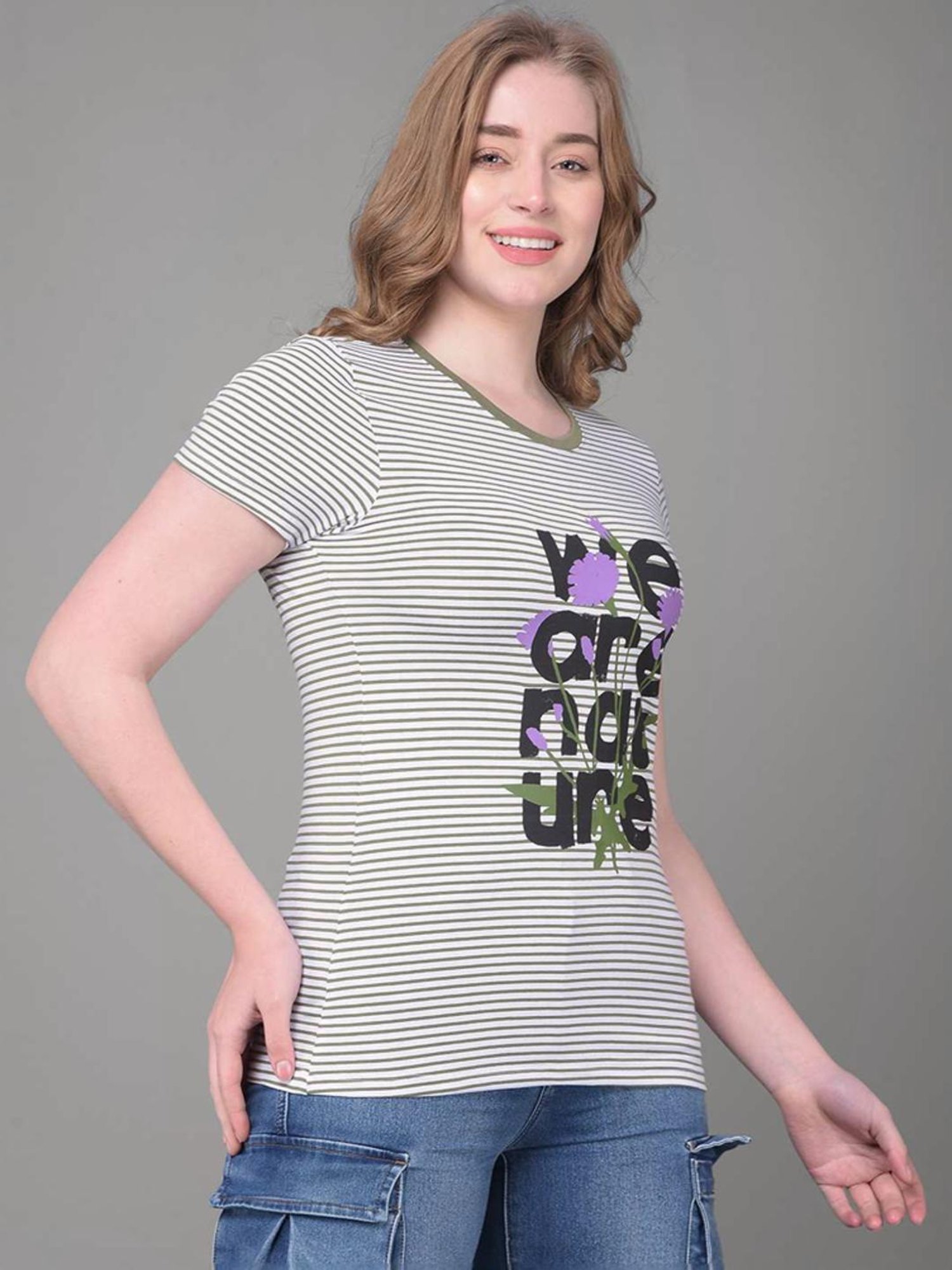 Dollar Black & Green Cotton Striped Sports T-Shirt - Pack Of 2