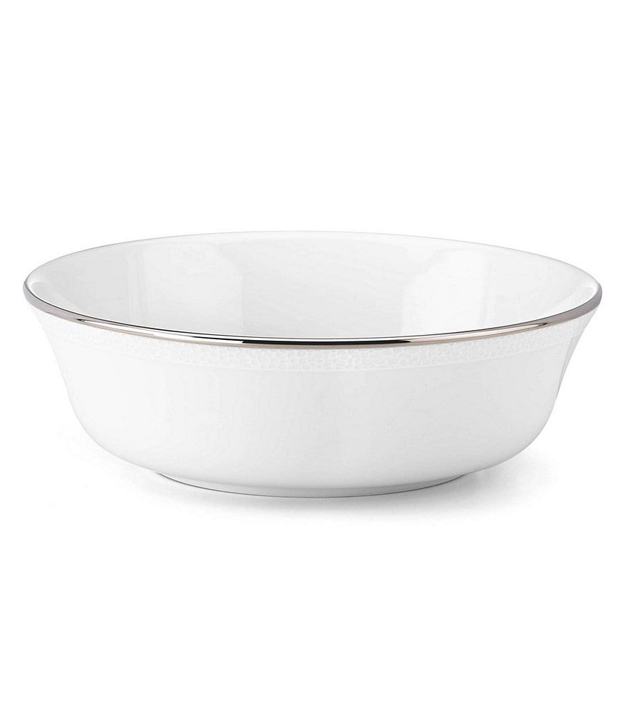 kate spade new york Cypress Point Striped Platinum All-Purpose Bowl